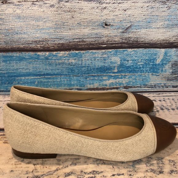 Michael Kors Dylyn MK Logo Ballet Flats Sz 9.5 M - Picture 3 of 12